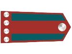 Výložky závodčího četnictva z let 1937-39.