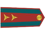 Výložky poručíka četnictva z let 1937-39.